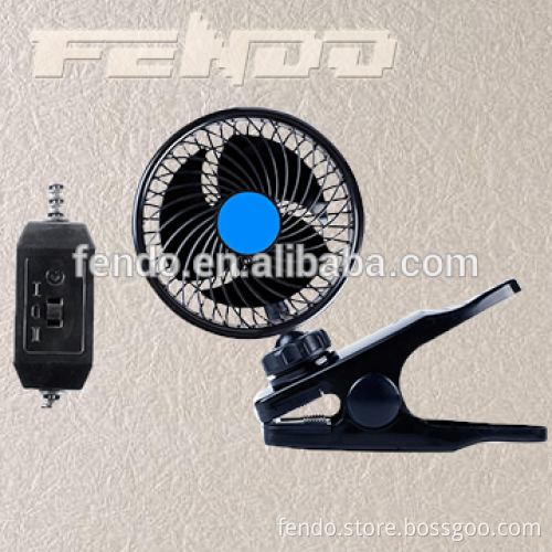 4.5inch 12v 24v vehicle fan universal with clip cooling fan